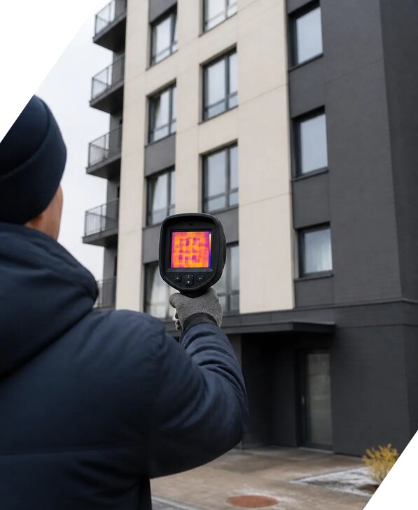 Тепловизионное обследование зданий в Армавире от 5066 р. | ЭкспертизаРоссия